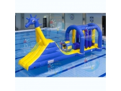 Commercial Inflatable Water Park, Aqua Run Floating Water Inflatables Obstacle Course from Asia Inflatables