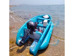 Y Inflatable Pontoon, 6 Seats Inflatable Catamaran Boat & Accessories
